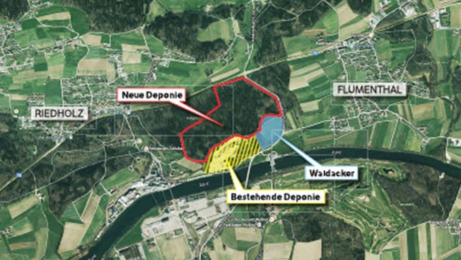 Die Inertstoff-Deponie im Attisholzwald soll erweitert werden.