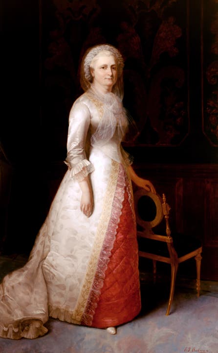 Die 'first' First Lady: Martha Washington (†) Amtszeit: 1789 - 1797