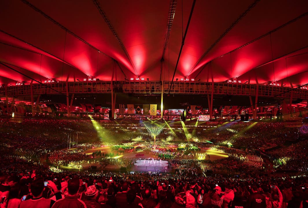 Impressionen von der Abschlussfeier der Olympischen Spiele von Rio de Janeiro