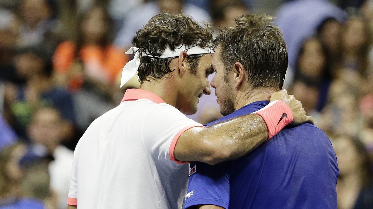 Roger Federer und Stan Wawrinka duellieren sich heute zum 22. Mal.