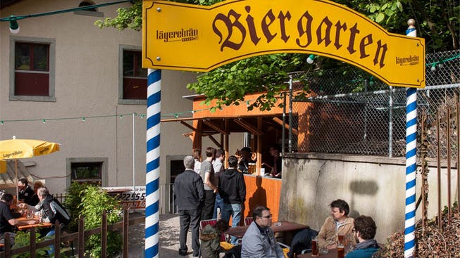 Der Lägerebräu-Biergarten in Wettingen kann sich wieder über Gold freuen.