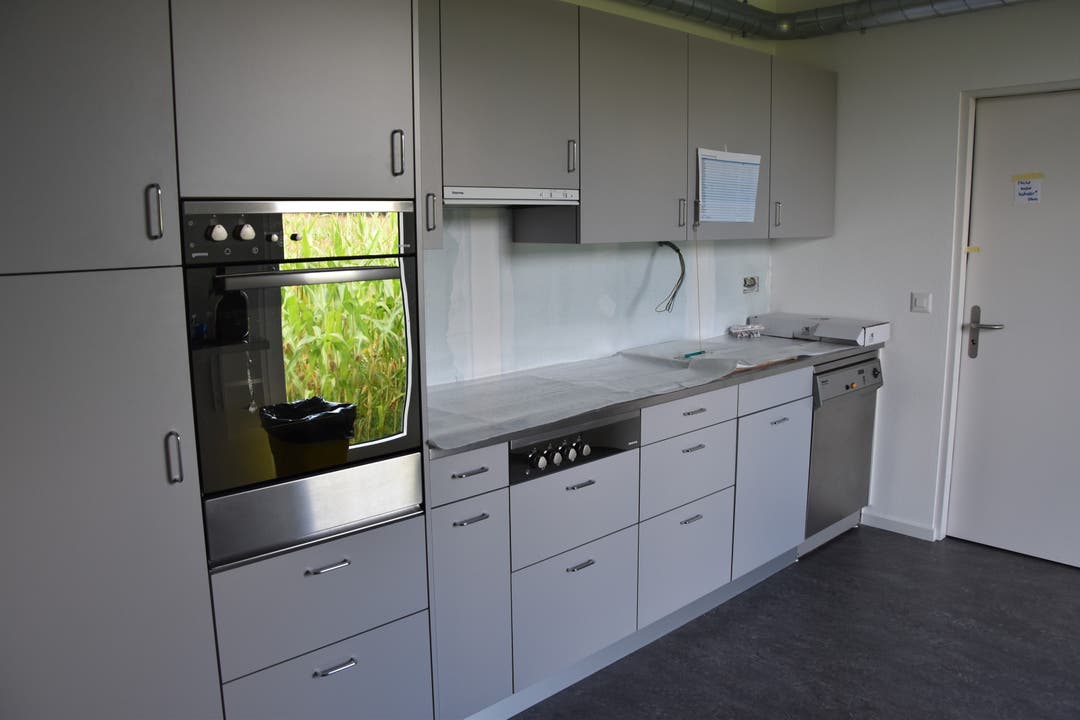 Die moderne Küche im neuen Cevi-Haus