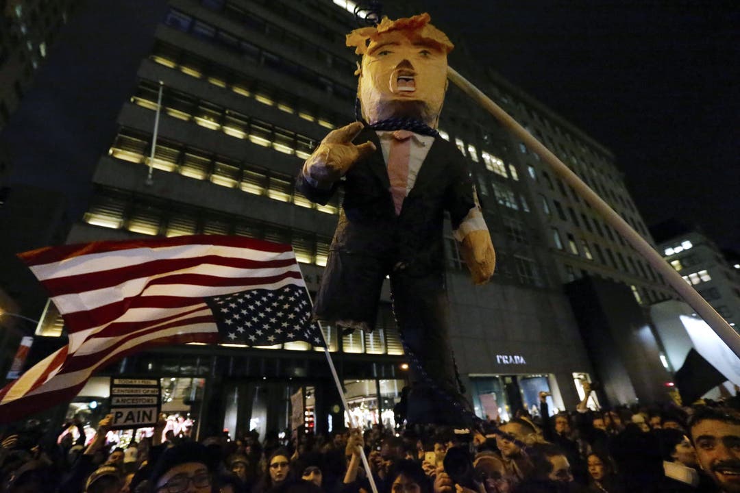 Trump-Protest in New York.