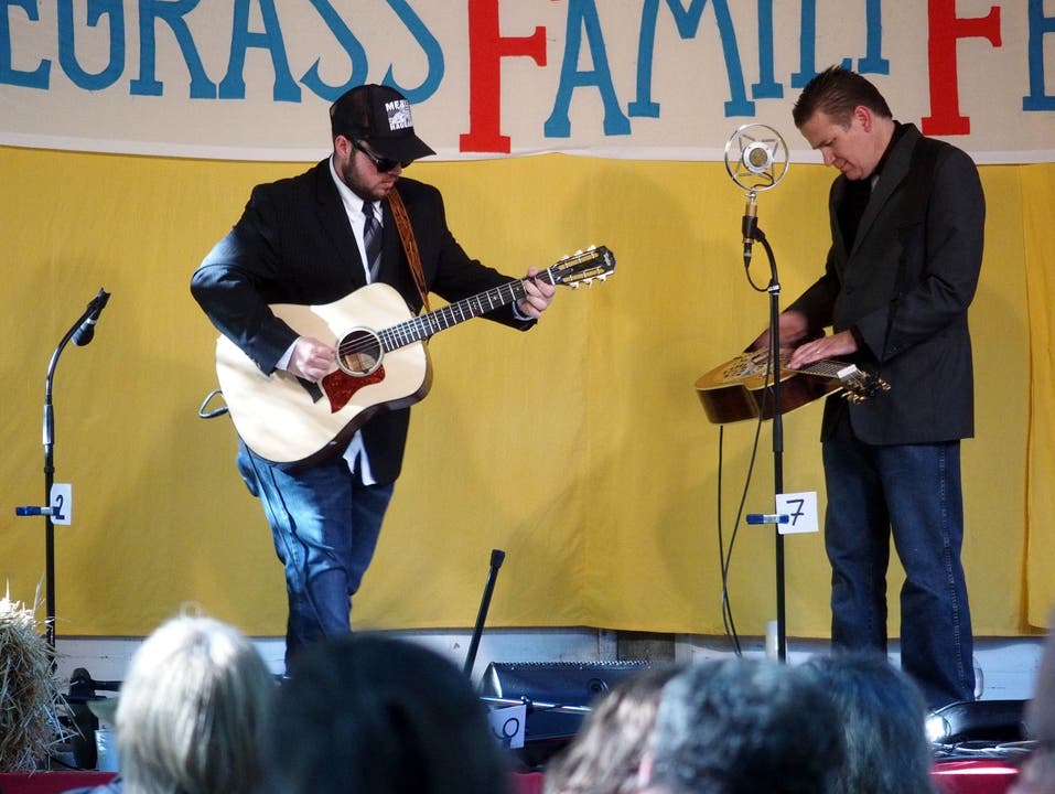 Trey Hensley (Gitarre) und Rob Ickes (Dobro) aus den USA gehören zu den absoluten Superstars der Bluegrass-Szene