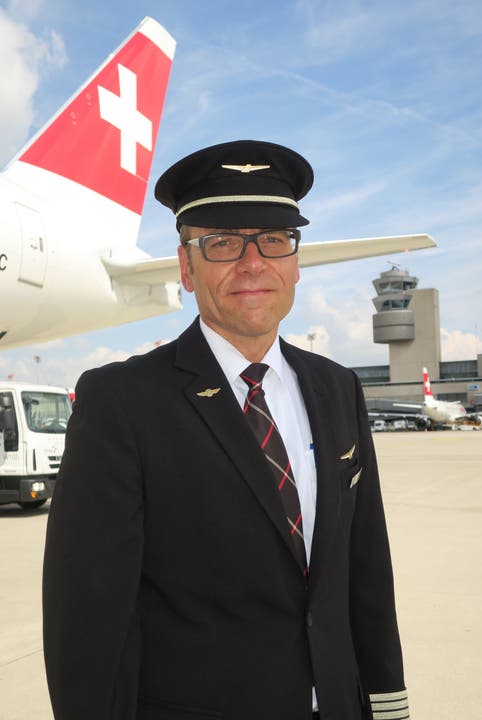Der Dietiker Swiss-Pilot Peter Tilly.