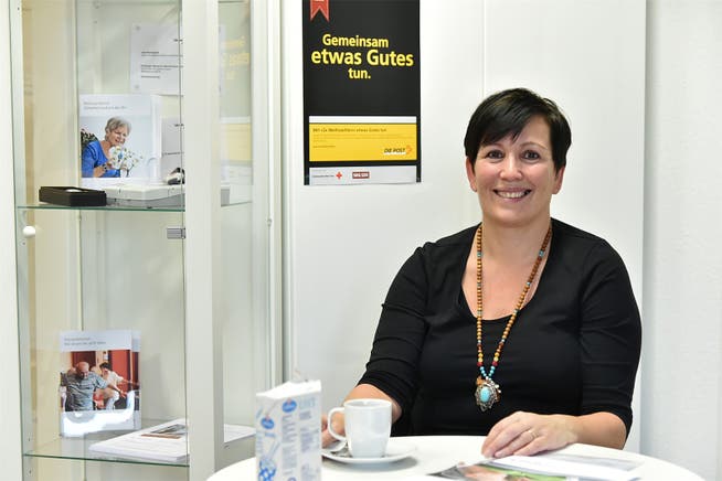 Renata Pfeiler, Leiterin der SRK-Regionalstelle in Olten und Koordinatorin von «2× Weihnachten» im Kanton Solothurn, ist zufrieden.