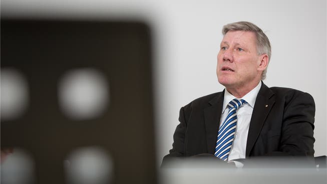 Adrian Leimgrübler übt Kritik an Kantonsratspräsident Rolf Steiner.