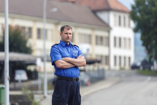 Christian Ambühl, der neue Kommandant der Stadtpolizei, ist seit 100 Tagen im Amt.