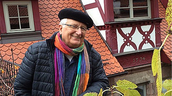 Beat Wyrsch lebt in einem denkmalgeschützten Haus in der Nürnberger Altstadt.