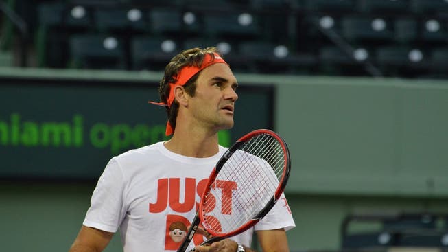 In Miami startet Federer in die neue Saison.