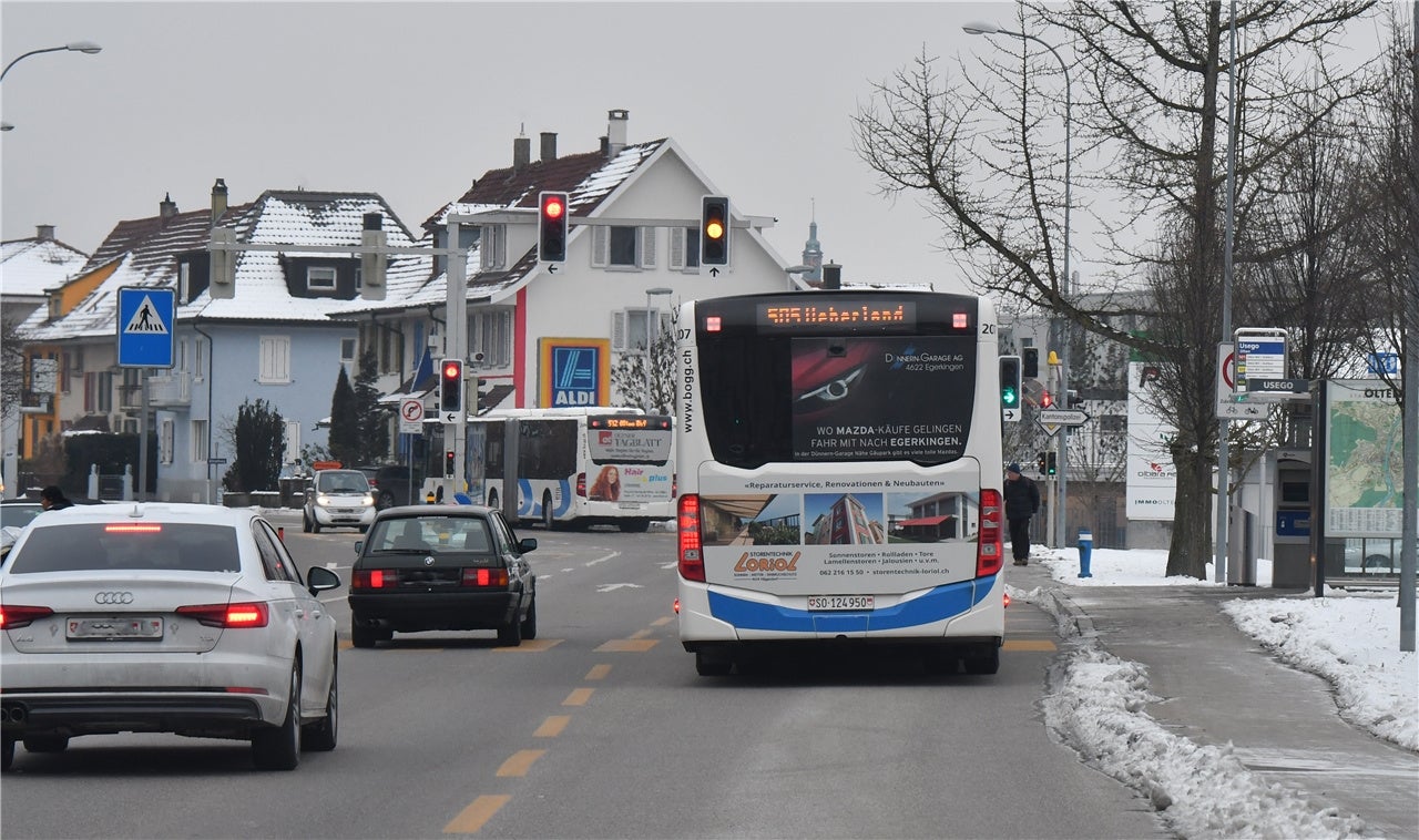 Busbetrieb Olten Gösgen Gäu - Sorgenkind Buslinie 505 – Aussteigen Nur ...