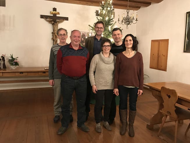 Das OK zum Fest des neuen Pastoralraums von links: Dieter Neth, George Dinkel, Andreas Brun, Doris Boss, Daniel Eng und Lucia Blocher.