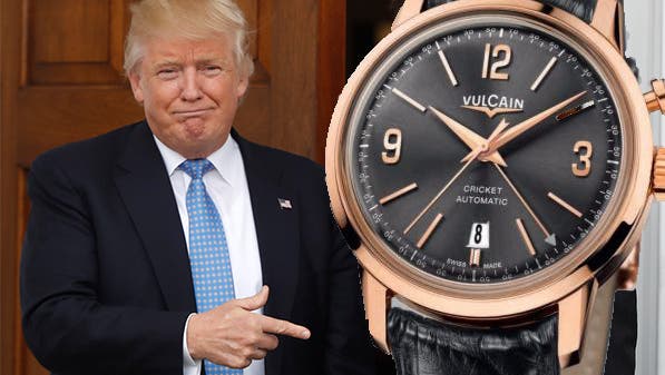 Die Armbanduhr hat einen Wert von rund 7000 Franken. Nach seinem Amtsantritt am 20. Januar 2017 wird auch Donald Trump eine erhalten.