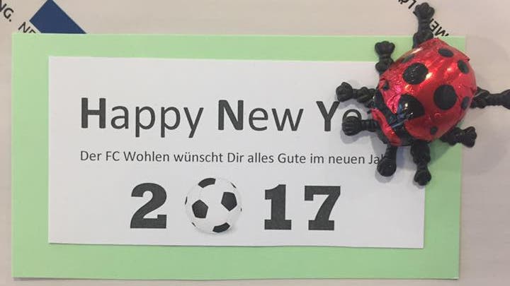 Neujahrswünsche vom FC Wohlen