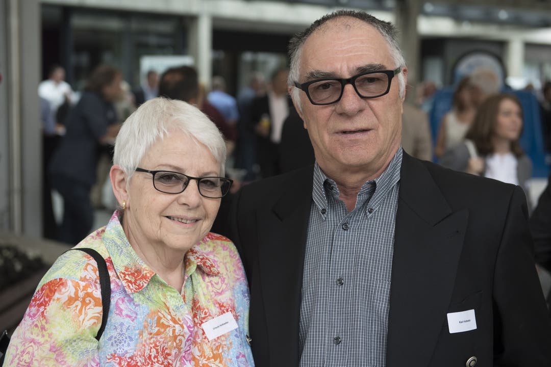 Die ehemalige Geroldswiler Gemeindepräsidentin Ursula Hofstetter und Ehemann Karl