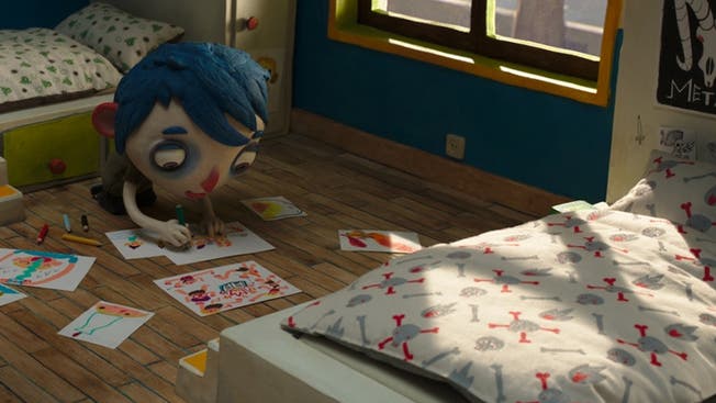 Tieftraurig, aber voller Optimismus: Der Schweizer Animationsfilm «Mein Leben als Zucchini» handelt von Kindern in einem Waisenheim. Praesens Film
