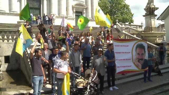 Eine der zu besprechenden Interpellationen drehte sich um die Demonstration vom 10. August als Kurden in Solothurn für Öcalan demonstrierten.