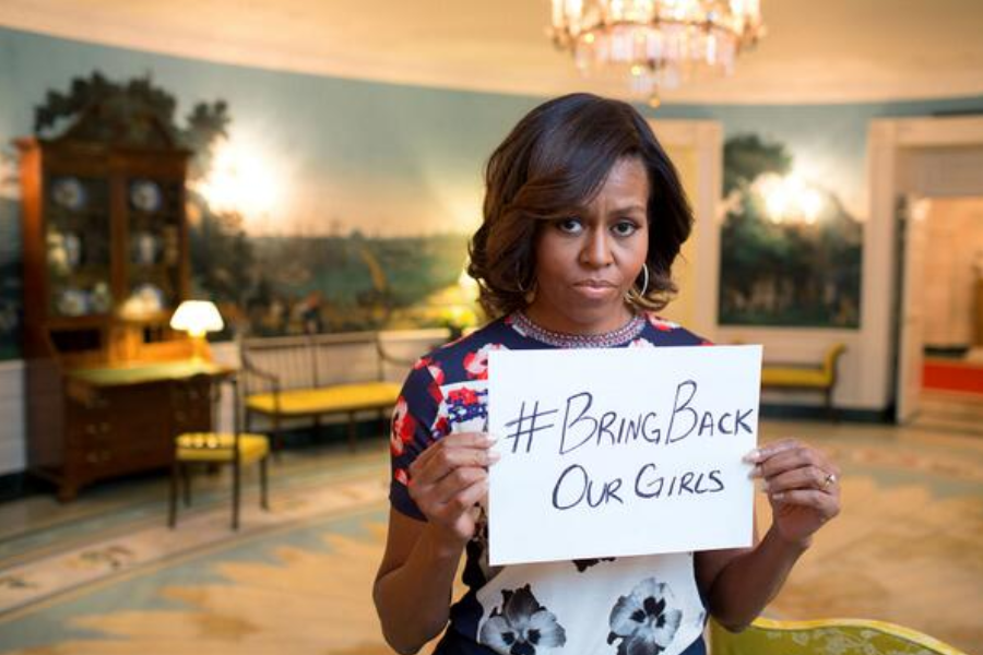 Michelle Obama Bring back our girls.PNG