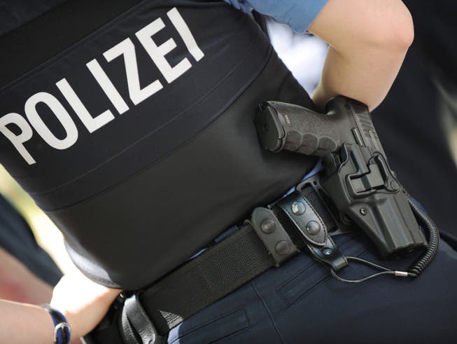 Die Polizei hat in Aarau eine Fahndung durchgeführt. (Symbolbild)