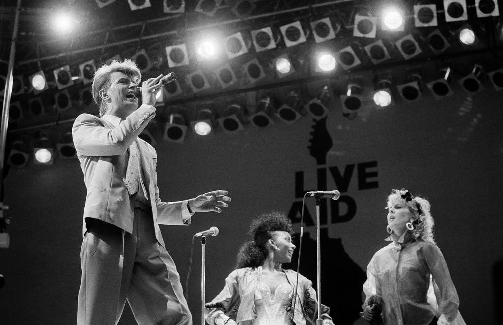 David Bowie am Live Aid 1985