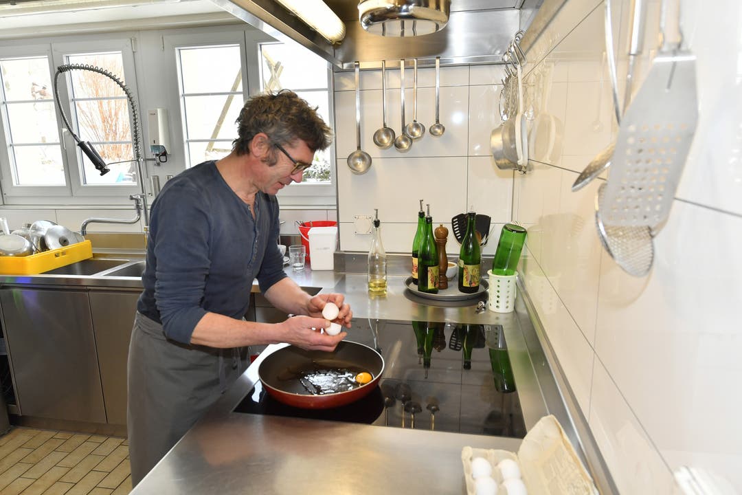 Andreas Deola in der Küche