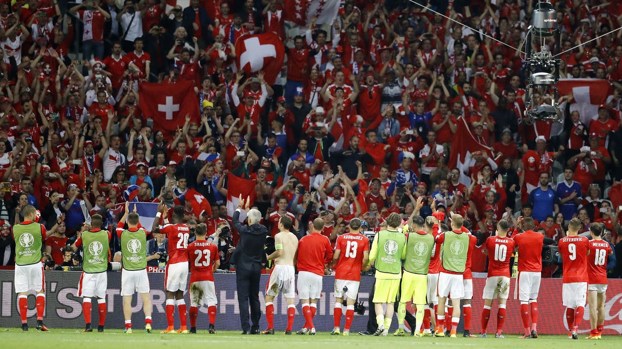 Schweiz - Frankreich: das Spiel