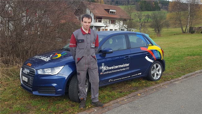 Ambitioniert: Landmaschinenmechaniker Maurice Häner will sich jetzt auch den Europameistertitel holen.