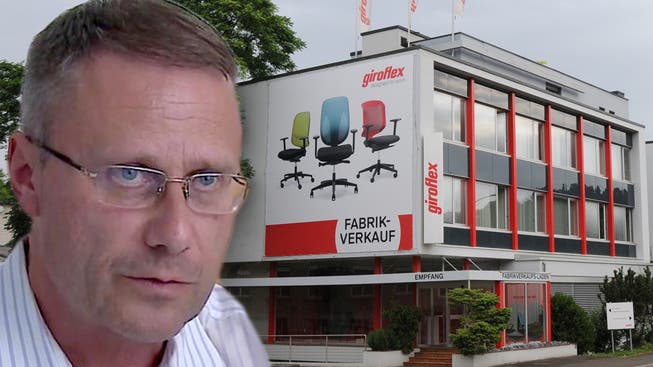 Giroflex-CEO Frank Forster: «Es ist klar, dass vor allem der Produktionsstandort Schweiz auf dem Prüfstand steht.»