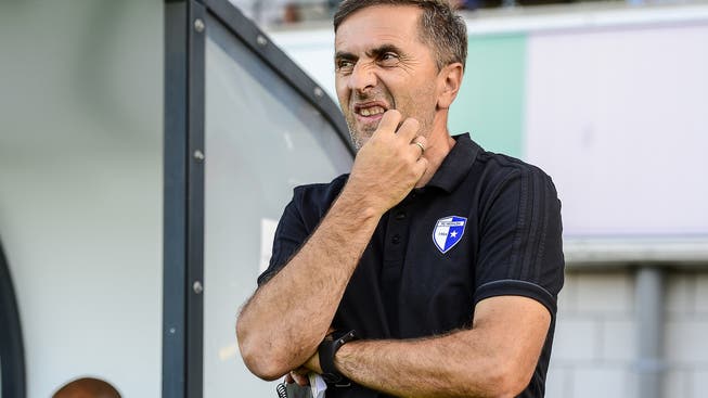 Wohlen-Trainer Ranko Jakovljevic: «Der Grund für die Negativserie ist in den Köpfen der Spieler zu suchen.»