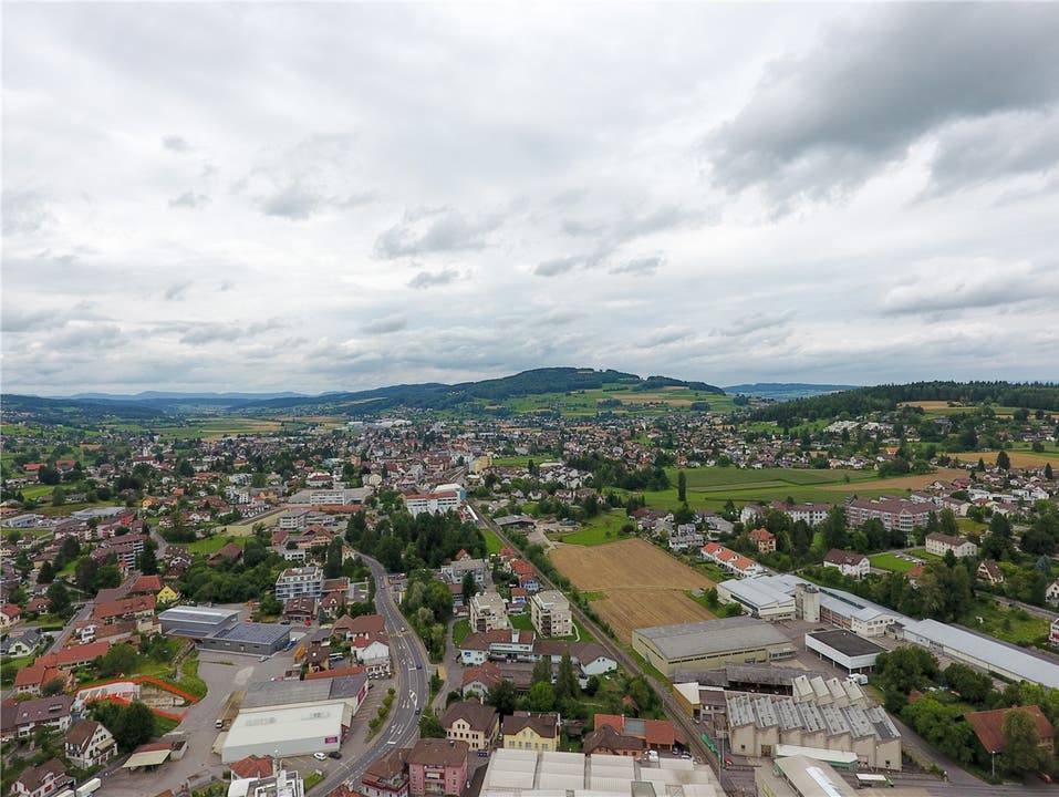 Hotspots im Aargau ...oder das Gebiet Menziken-Reinach, wo laut Graser "erhöhtes Risikopotenzial" herrscht.