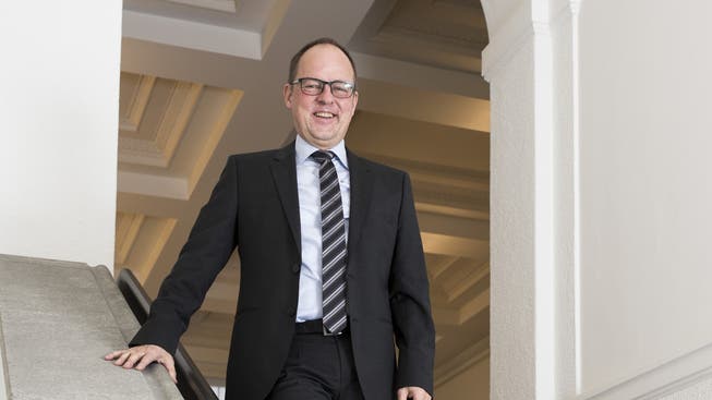 Thomas Sommerhalder, Regionaldirektor Aargau/Solothurn der UBS, rechnet mit einem steigenden Euro.