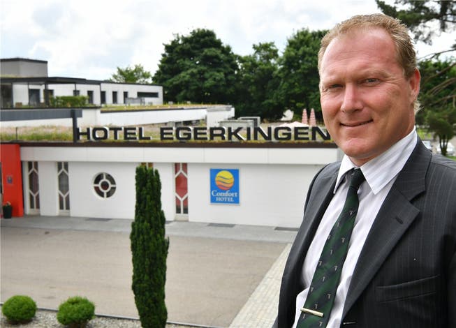 David Mylius, neuer Geschäftsführer des «Comfort Hotel» in Egerkingen.