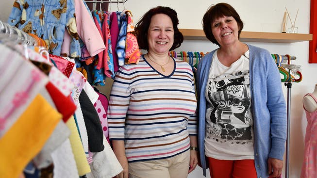 Der Baby- und Kinderkleiderladen "manuElle" in der Brugger Altstadt schliesst Mitte Juni.