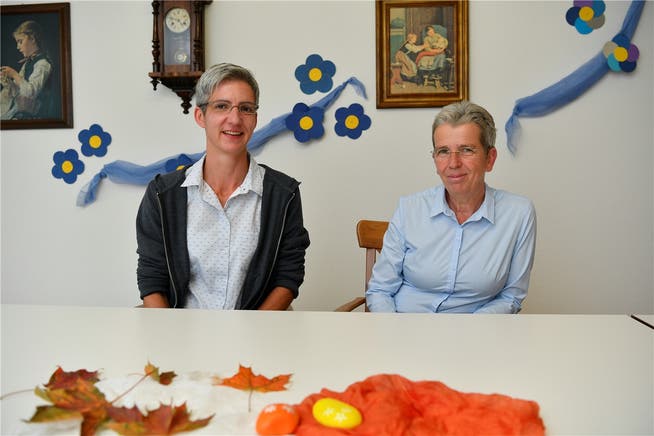 Die beiden Initiantinnen haben beschlossen, die Tagesstätte zu schliessen: Regula von Mühlenen (l.), die Leiterin, und Daniela Hubler, Präsidentin des Trägervereins.