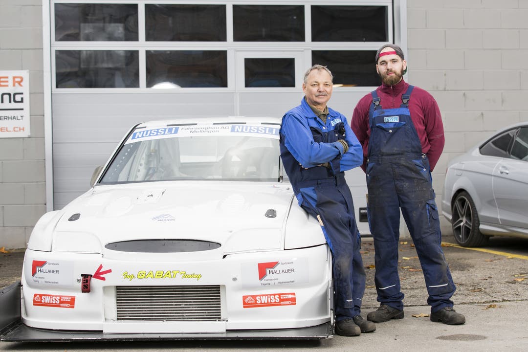 Im Frühling 2015 gründeten Vater und Söhne das «Nüssli Motorsport Team».