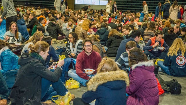Das letzte Jugendtreffen mit rund 15'000 Teilnehmenden fand in Riga statt. In Basel werden dieses Jahr noch mehr erwartet.
