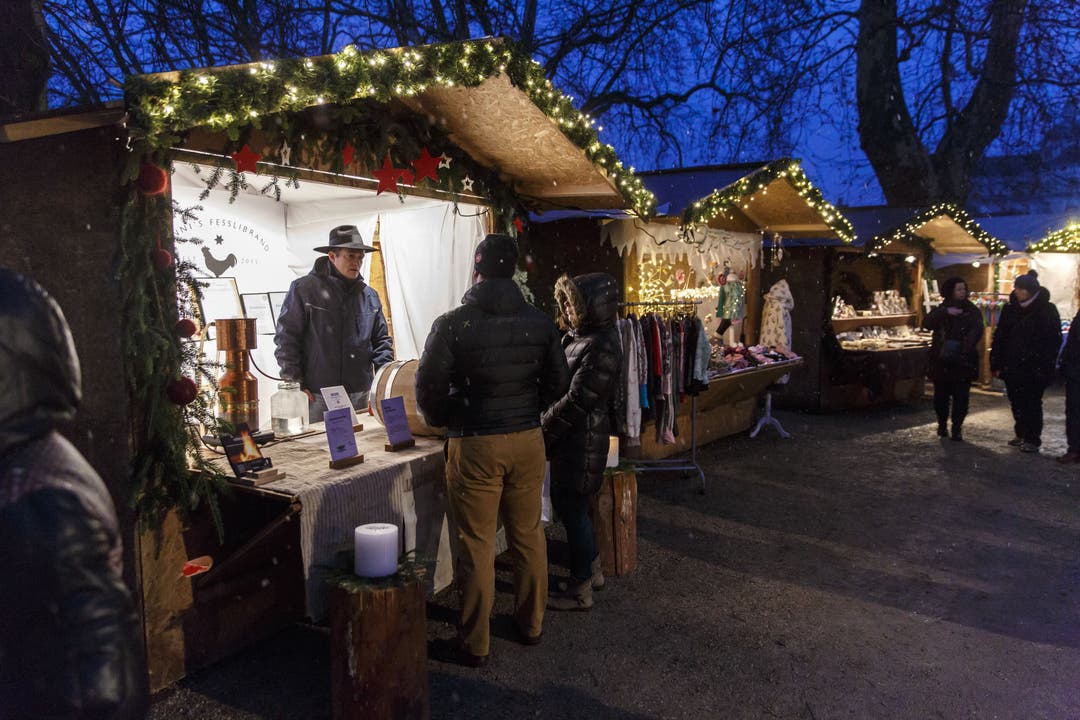 Die schönsten Bilder vom Weihnachtmarkt in Solothurn.