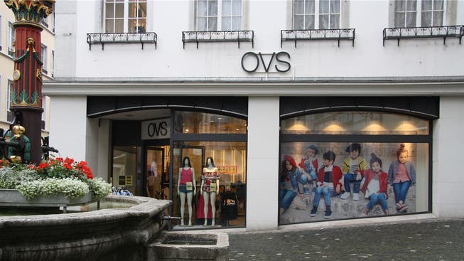 Nach und nach schliessen die OVS-Läden in der Schweiz.