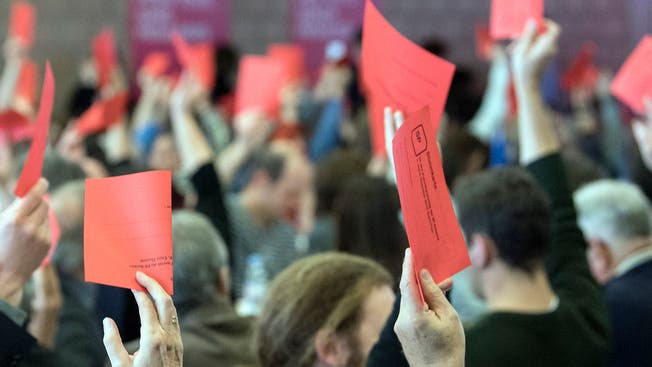 Stimmfreigabe für die Stadtammannwahl in Baden – so will es die SP-Mitgliederversammlung. (Archiv)