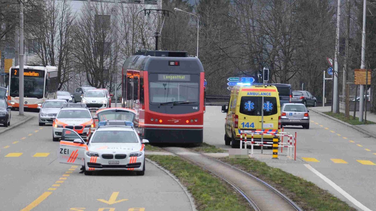 Unfall in Solothurn