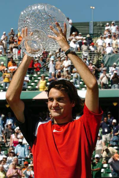 27. Titel in Miami 2005 Rafael Nadal, 2:6, 6:7, 7:6, 6:3, 6:1
