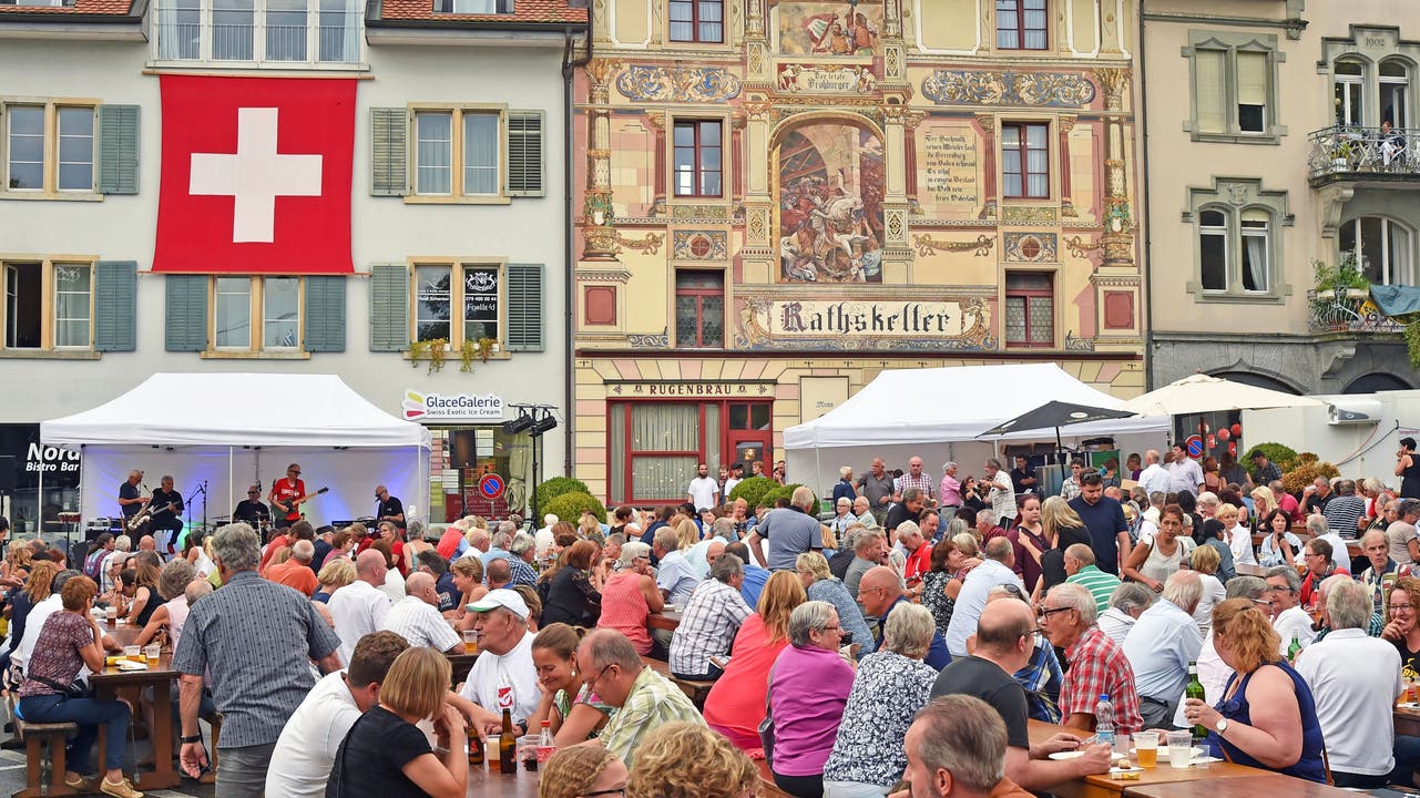 Die 1. August Feiern in Trimbach, Wangen, Boningen und Kappel