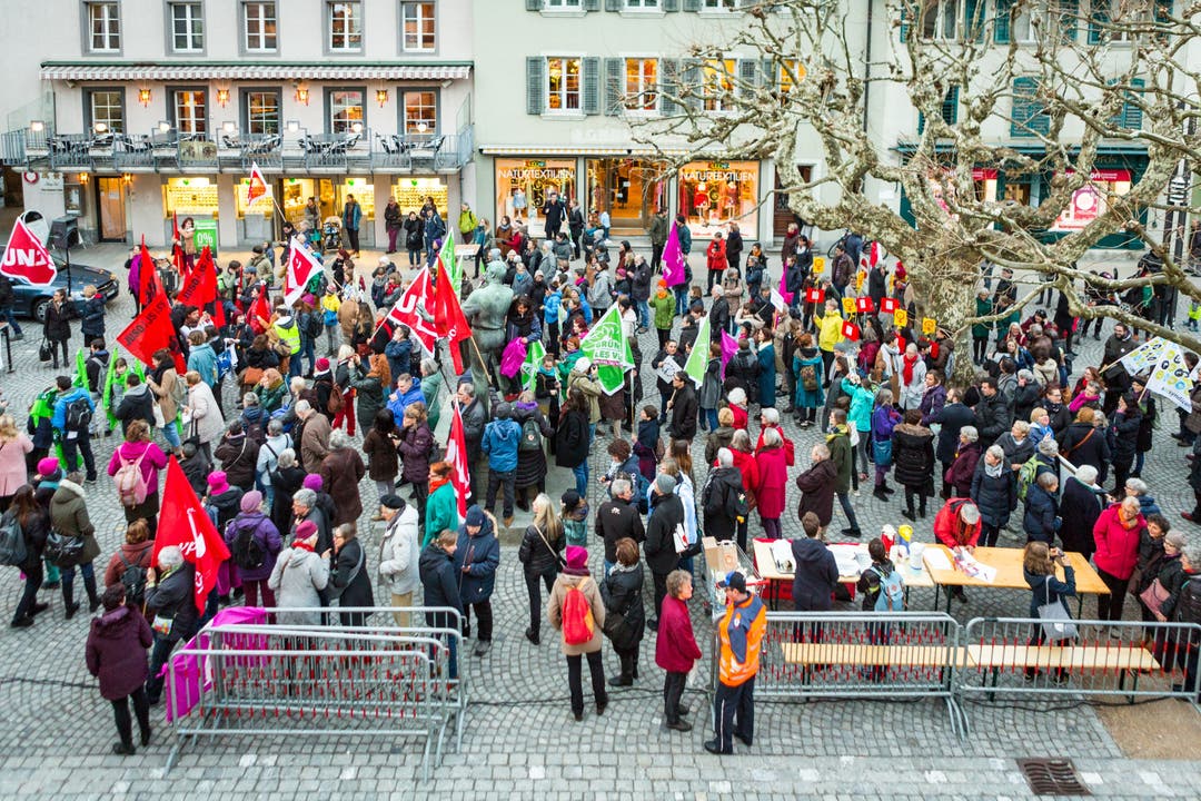 Für Gleichstellung auf die Strasse Am internationalen Frauentag wird in Aarau demonstriert. Über 20 Verbände fordern vom Kanton die Erhaltung der Fachstelle für Gleichstellung.