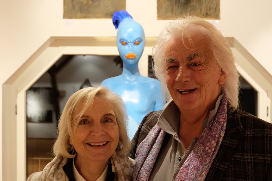 Béatrice und Hanns Bachlechner: Ihre Kunstgalerie ist jetzt schon seit zehn Jahren in Bergdietikon.