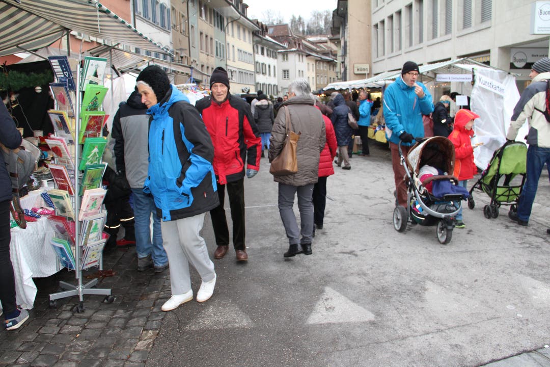 Weitere Impressionen vom Weihnachtsmarkt in Brugg.