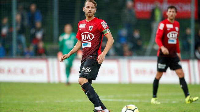 Olivier Jäckle bleibt beim FC Aarau und will wieder zu alter Stärke zurückfinden.