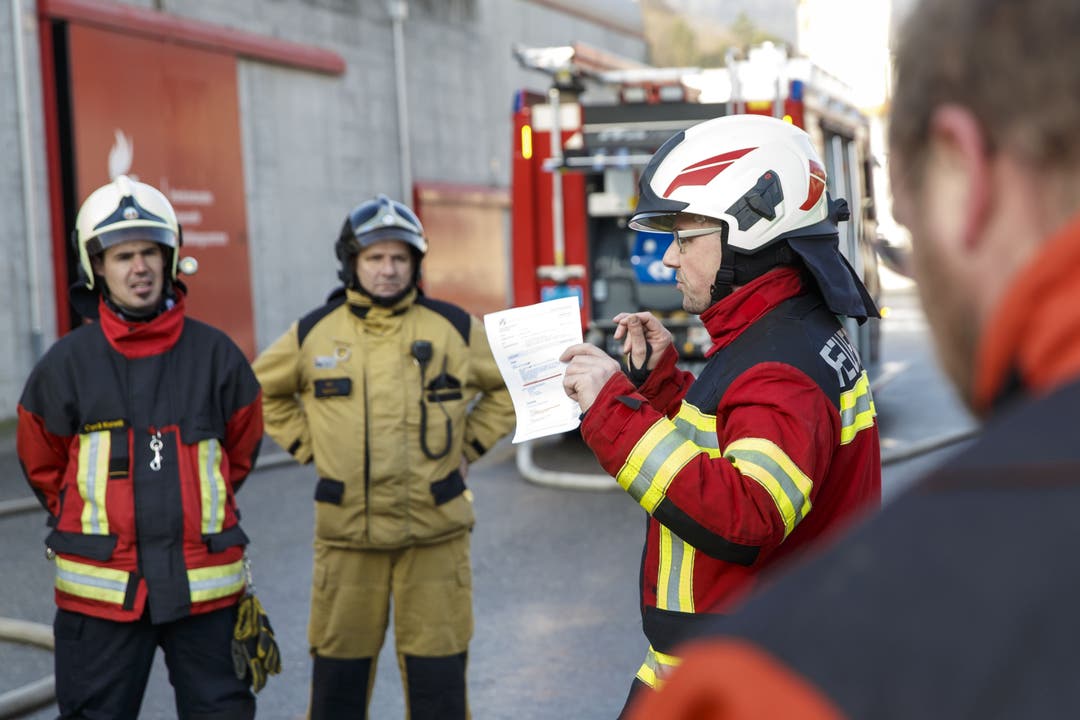 Feuerwehrkommandantenkurs am IFA Balsthal