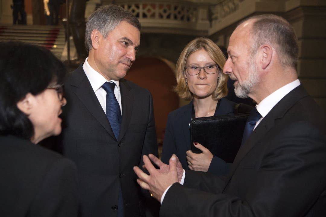 Parlamentarier der russischen Staatsduma haben am Montag ihren Schweizer Kollegen im Nationalrat einen Besuch abgestattet.