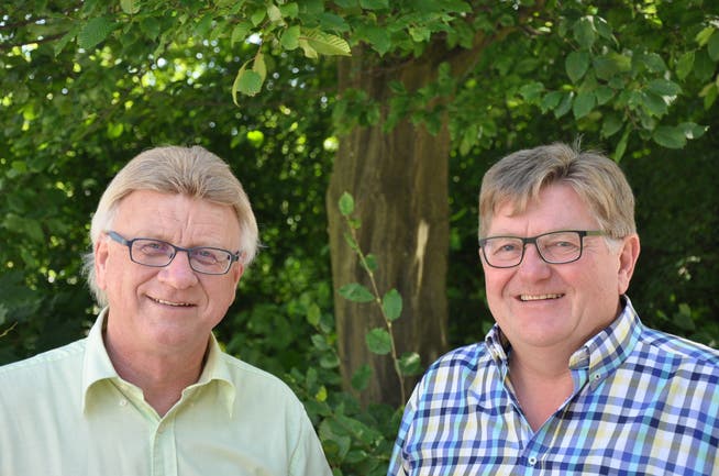 Rolf Maurer (l.) und Fritz Wilk: der scheidende und der neue Abteilungsleiter.