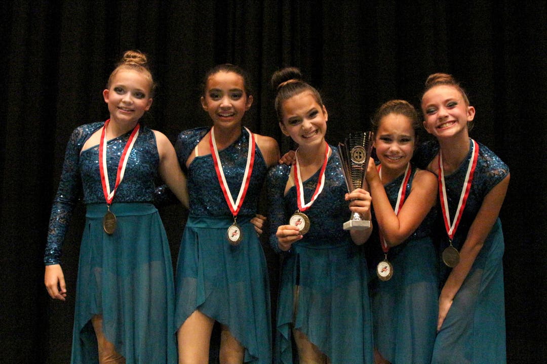 Kleinformation Magic Dancers holte sich den 3. Platz bei der Jugend Modern Dance